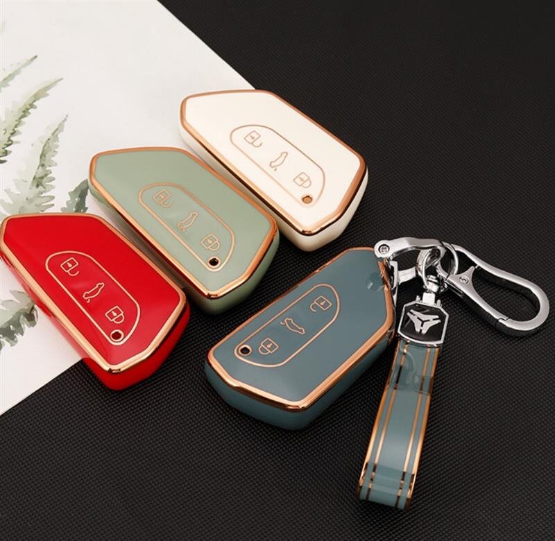 Berfea Autoschlüssel Hülle Schlüsselhülle Schlüssel Cover aus Silikon  Autozubehör kompatibel mit VW Golf 8 MK8 GTI Skoda Octavia 3-Tasten  Smartkey: : Elektronik & Foto